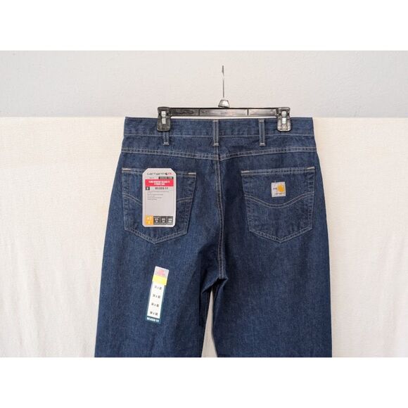 Carhartt FR Flame Resistant Relaxed Fit Jeans Blue Men's Size 34x32 NWT - Picture 15 of 16